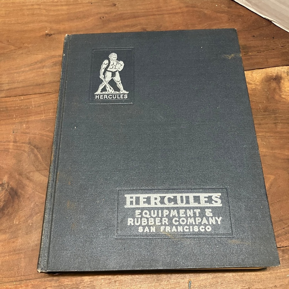 Hercules Equipment & Rubber Co. Catalog Industrial Products 1942 San Francisco